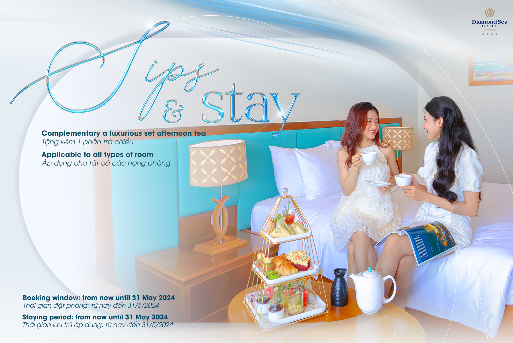 Kì nghỉ trong mơ tại khách sạn Đà Nẵng Diamond Sea với ‘Sips & Stay’